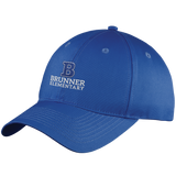 Brunner Elementary Six-Panel Unstructured Twill Cap