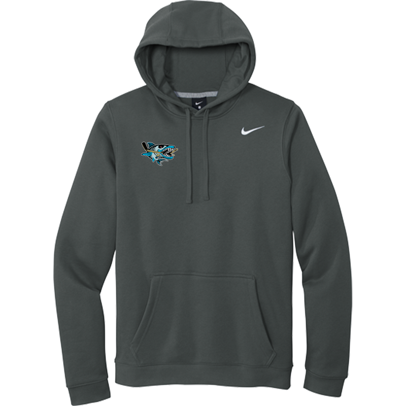 Boca Barracudas Nike Club Fleece Pullover Hoodie