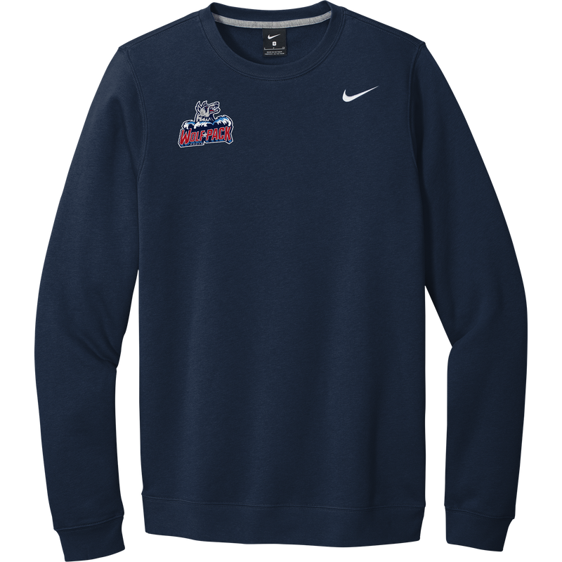 CT Wolfpack South Nike Club Fleece Crew