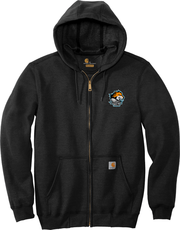 Woodridge Wild Carhartt Midweight Hooded Zip-Front Sweatshirt