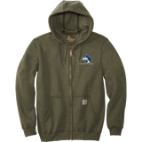 Pittsburgh Huskies Carhartt Midweight Hooded Zip-Front Sweatshirt