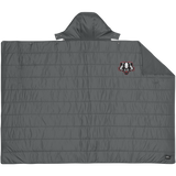 Scary Badgers Eddie Bauer Puffy Camp Poncho