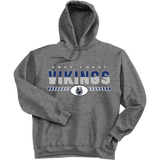 East Coast Vikings (Mens) Ultimate Cotton - Pullover Hooded Sweatshirt