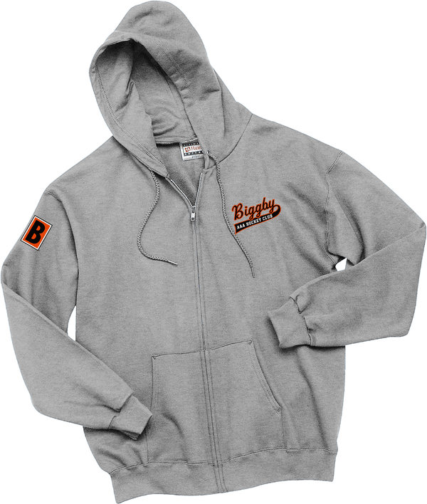 Biggby Coffee AAA Ultimate Cotton - Full-Zip Hooded Sweatshirt