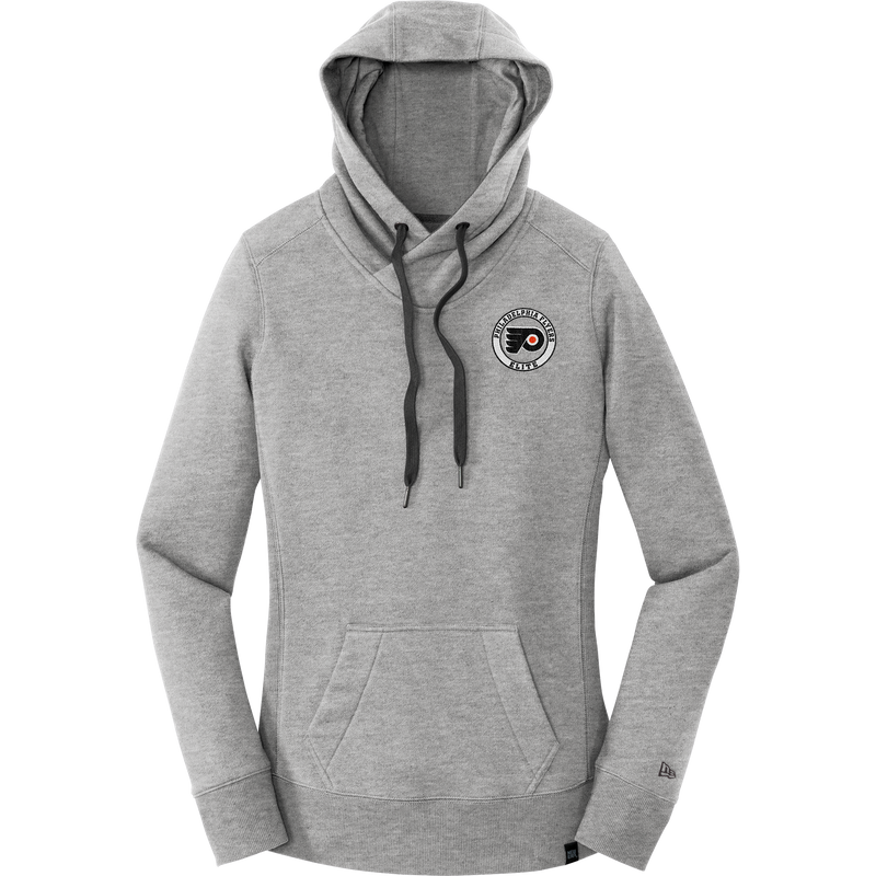 Philadelphia Flyers Elite New Era Ladies French Terry Pullover Hoodie