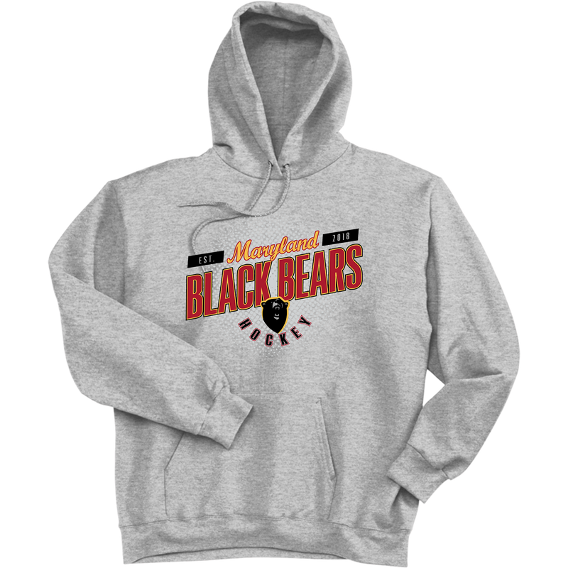 MD Jr. Black Bears Ultimate Cotton - Pullover Hooded Sweatshirt