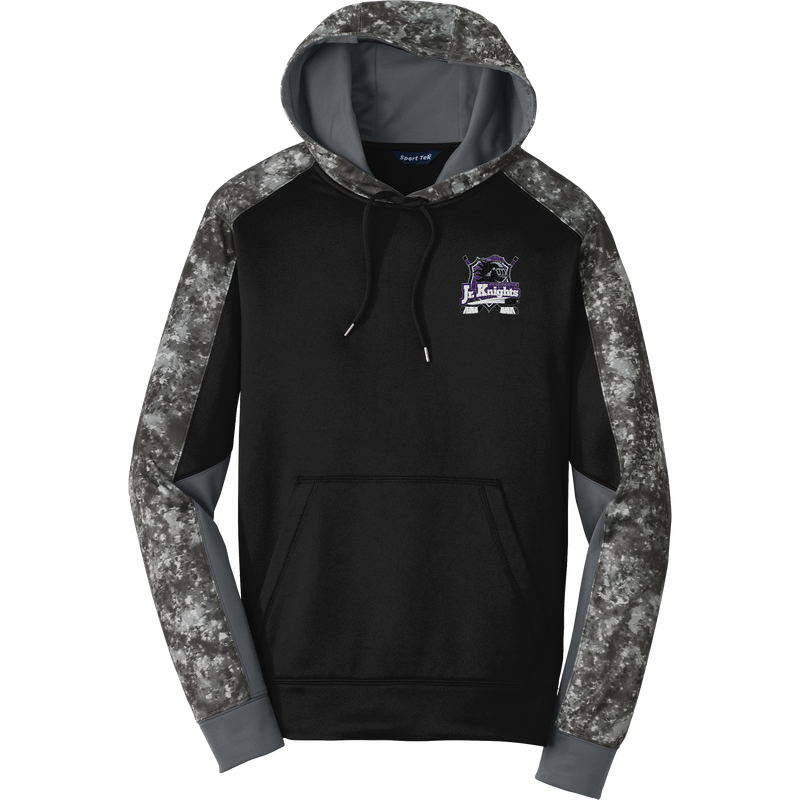 Old Bridge Jr. Knights Sport-Wick Mineral Freeze Fleece Colorblock Hooded Pullover