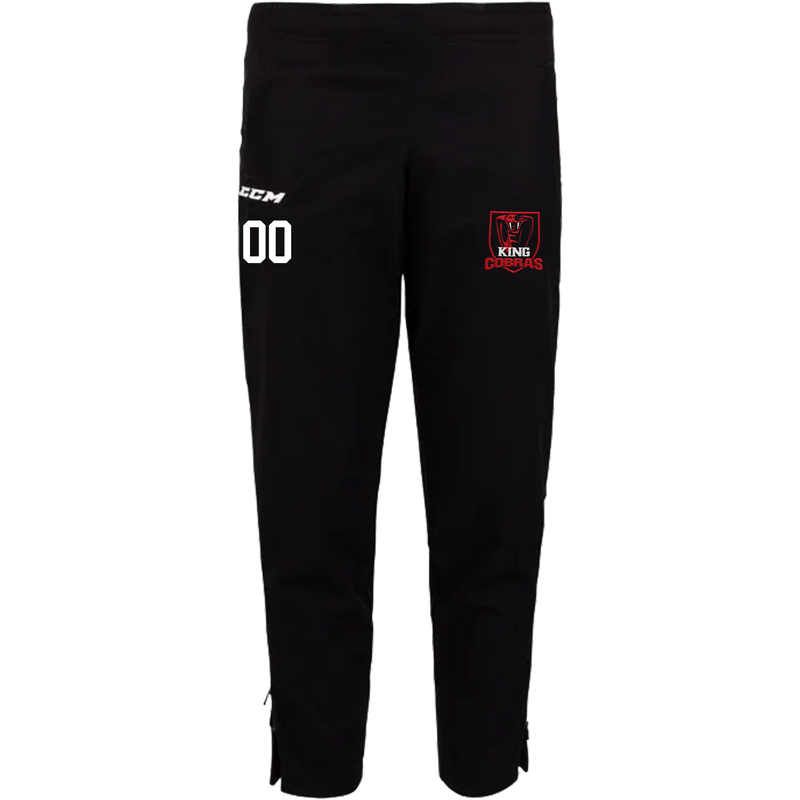 CCM Lightweight Youth Warm Up Pants (King Cobras)