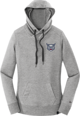 CT Bobcats New Era Ladies French Terry Pullover Hoodie