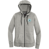 Lab Vikings New Era Ladies French Terry Full-Zip Hoodie