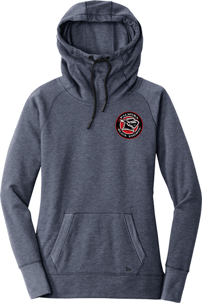 Palmyra Black Knights New Era Ladies Tri-Blend Fleece Pullover Hoodie