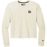Chelsea Bulldogs New Era Ladies Tri-Blend Fleece Crop Crew