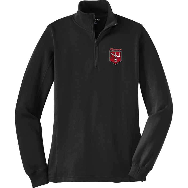 NJ Raiders Ladies 1/4-Zip Sweatshirt