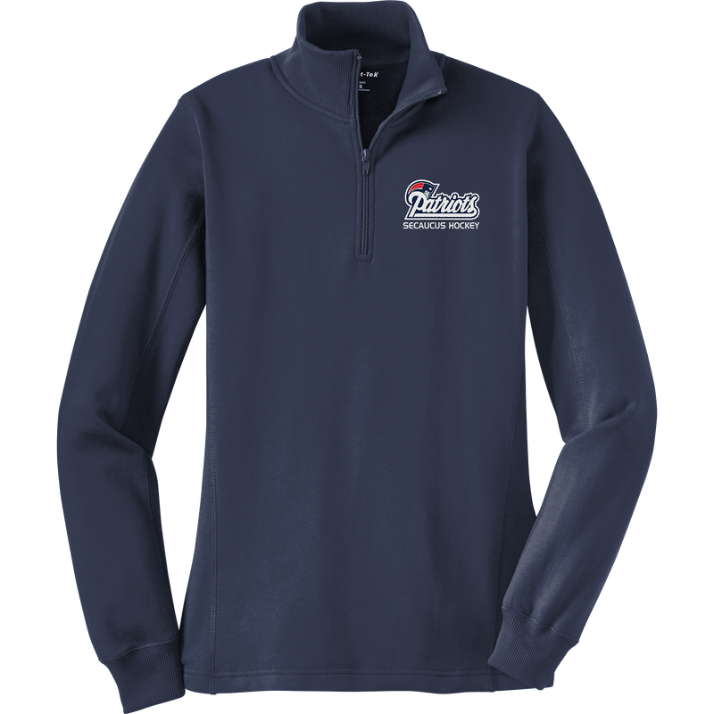 Secaucus Patriots Ladies 1/4-Zip Sweatshirt