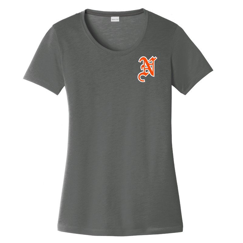 Midd North Hockey Ladies PosiCharge Competitor Cotton Touch Scoop Neck Tee