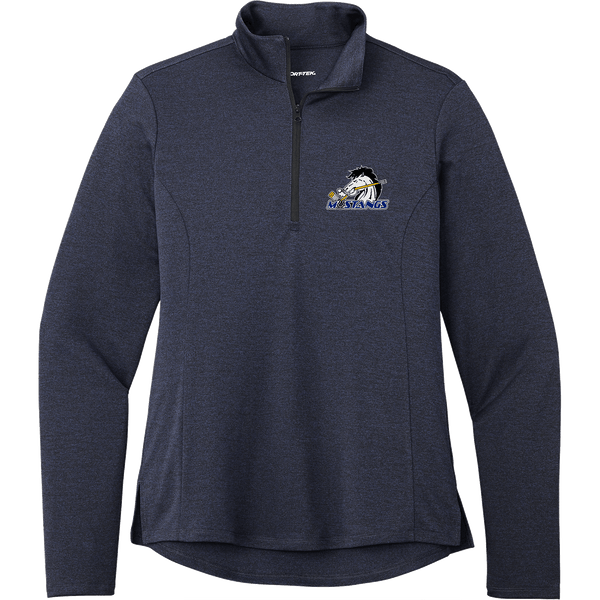 Mid-State Mustangs Ladies Endeavor 1/2-Zip Pullover