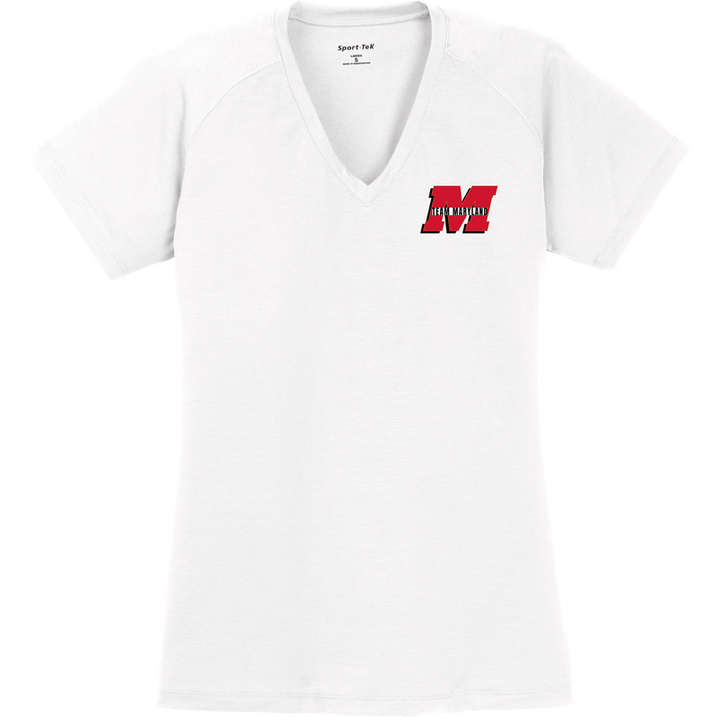 Team Maryland Ladies Ultimate Performance V-Neck