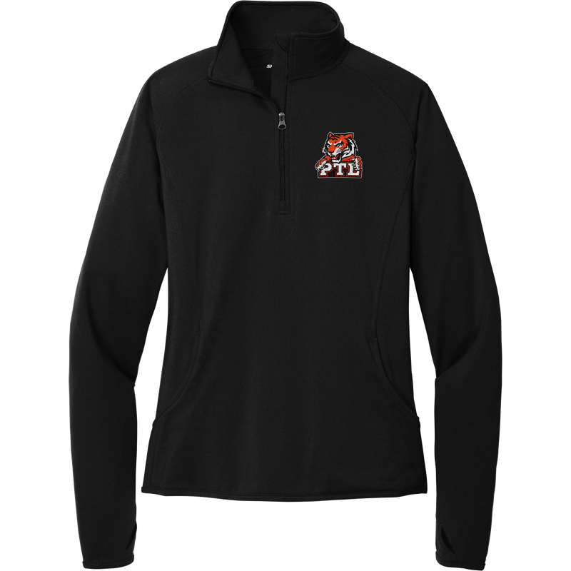 Princeton Tiger Lilies Ladies Sport-Wick Stretch 1/4-Zip Pullover