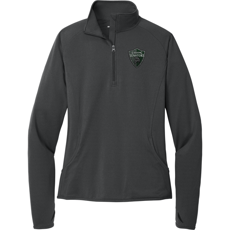 Lansing Senators Ladies Sport-Wick Stretch 1/4-Zip Pullover