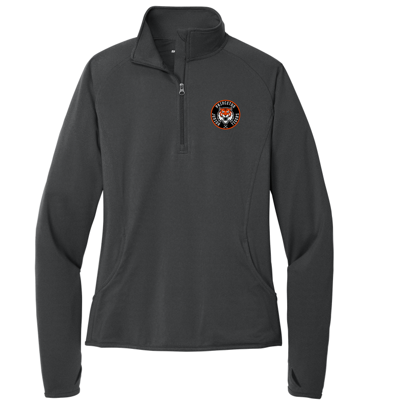 Princeton Jr. Tigers Ladies Sport-Wick Stretch 1/4-Zip Pullover