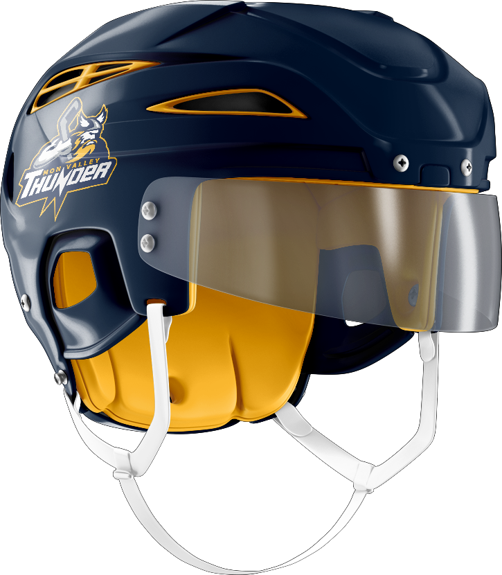 Mon Valley Thunder Helmet Stickers