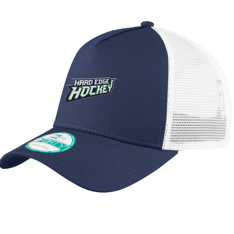 Hard Edge Hockey New Era Snapback Trucker Cap