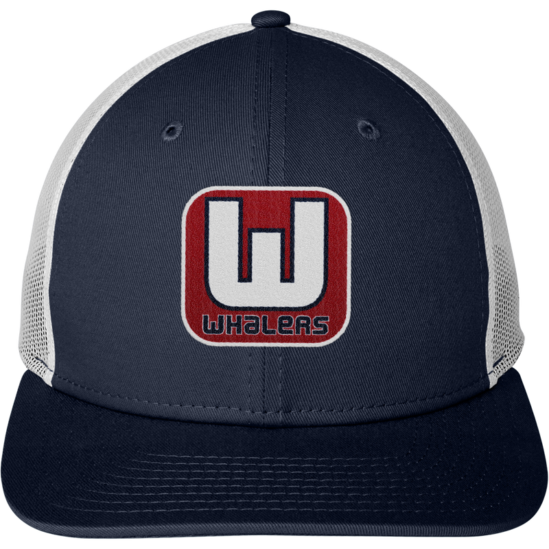 CT Whalers Tier 1 New Era Snapback Low Profile Trucker Cap