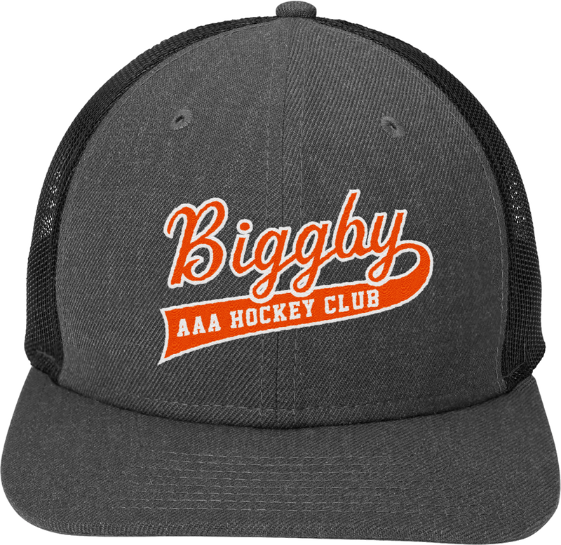 Biggby Coffee AAA New Era Snapback Low Profile Trucker Cap