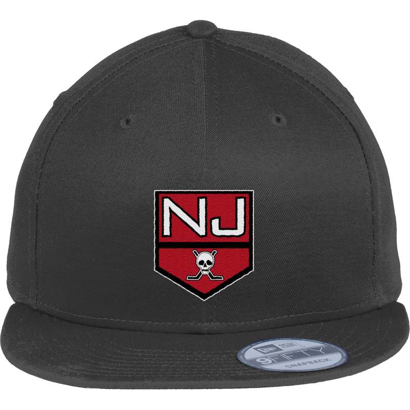 NJ Raiders New Era Flat Bill Snapback Cap