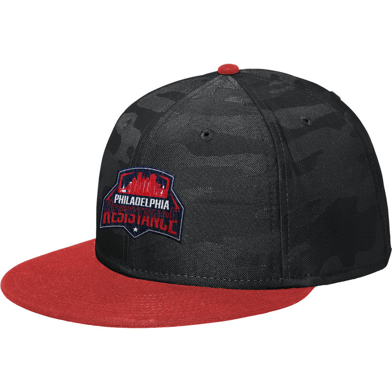 Philadelphia Resistance New Era Camo Flat Bill Snapback Cap