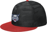 CT Bobcats New Era Camo Flat Bill Snapback Cap