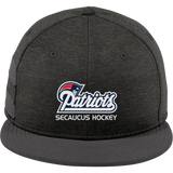 Secaucus Patriots New Era Shadow Heather Striped Flat Bill Snapback Cap