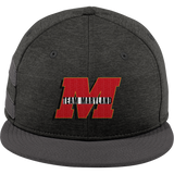 Team Maryland New Era Shadow Heather Striped Flat Bill Snapback Cap