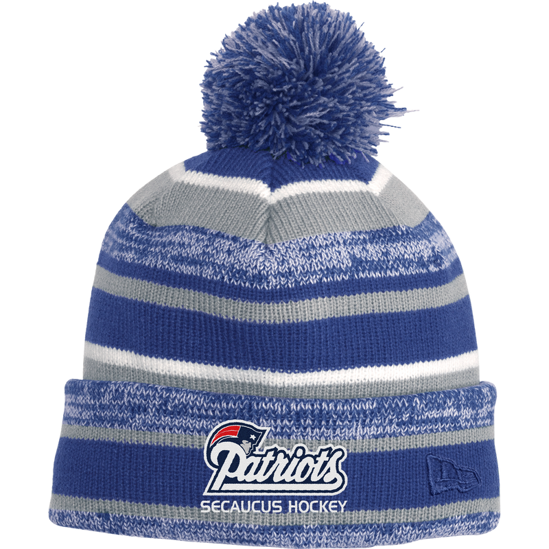 Secaucus Patriots New Era Sideline Beanie