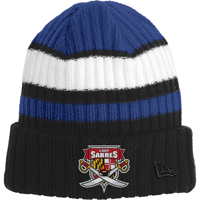 SOMD Lady Sabres New Era Ribbed Tailgate Beanie