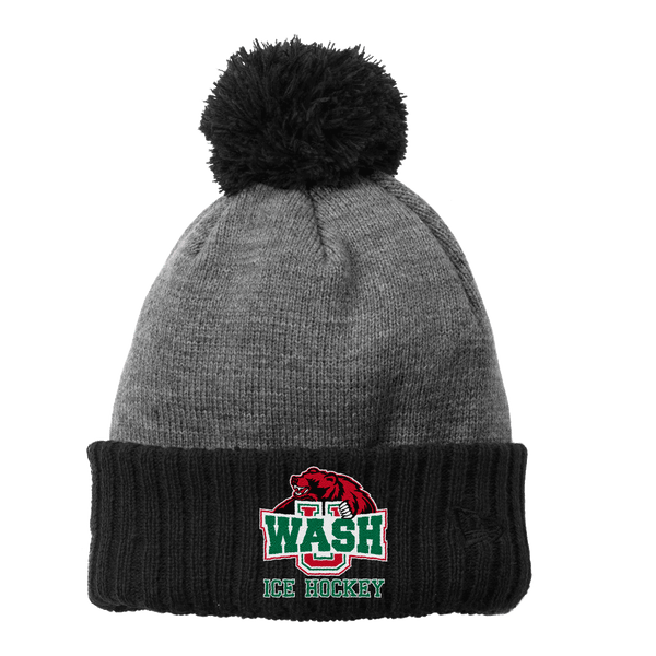 Wash U New Era Colorblock Cuffed Beanie