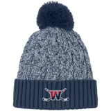 Wall Hockey New Era Marled Knit Pom Beanie
