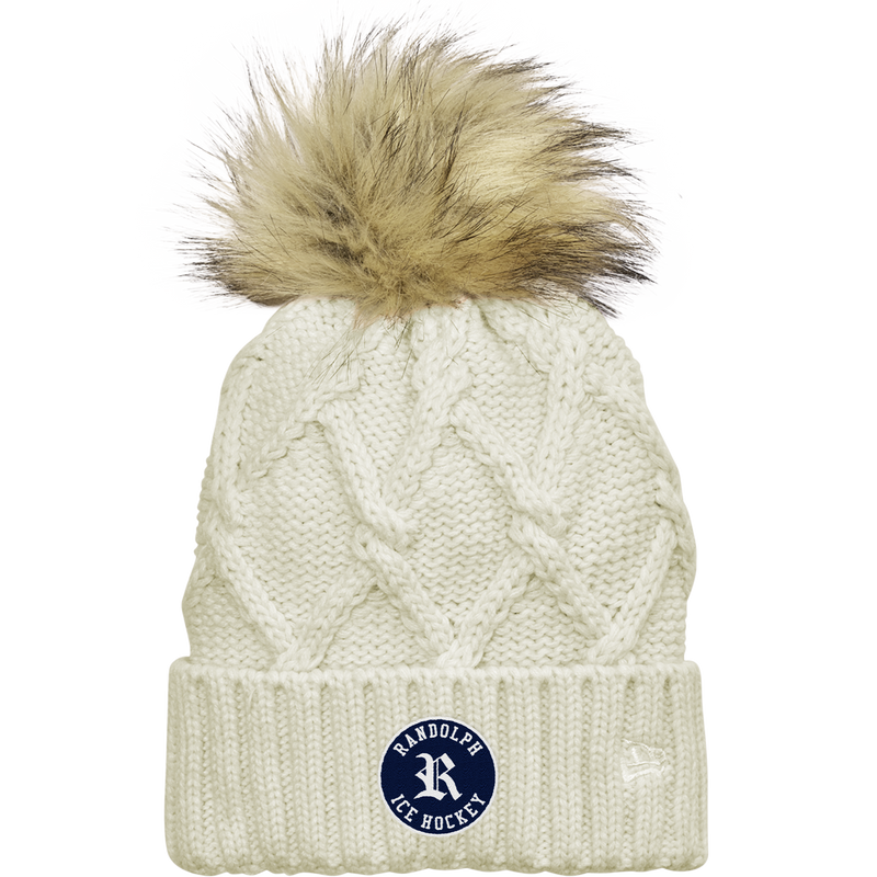 Randolph Hockey New Era Faux Fur Pom Beanie