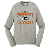 Philadelphia Flyers Elite New Era Series Performance Long Sleeve Crew Tee