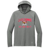 SOMD Lady Sabres New Era Power Long Sleeve Hoodie