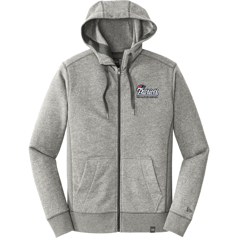 Secaucus Patriots New Era French Terry Full-Zip Hoodie