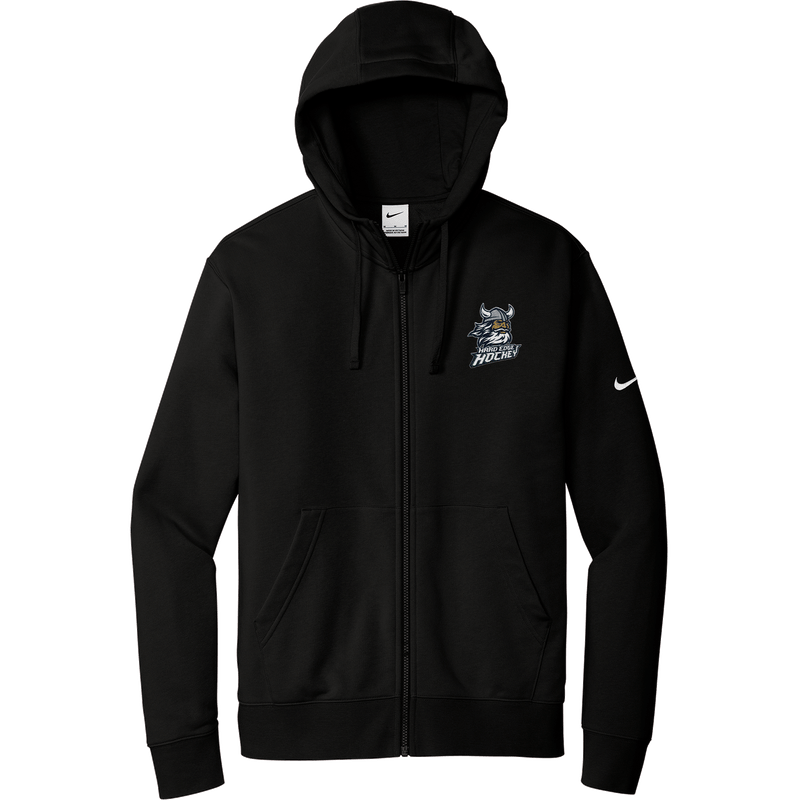 Hard Edge Hockey Nike Club Fleece Sleeve Swoosh Full-Zip Hoodie