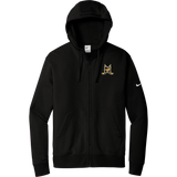 Marlboro Hockey Nike Club Fleece Sleeve Swoosh Full-Zip Hoodie