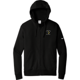 Delaware Jr. Blue Hens Nike Club Fleece Sleeve Swoosh Full-Zip Hoodie