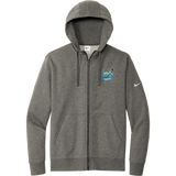 Atlantic City Seals Nike Club Fleece Sleeve Swoosh Full-Zip Hoodie