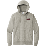 Jersey City Capitals Nike Club Fleece Sleeve Swoosh Full-Zip Hoodie
