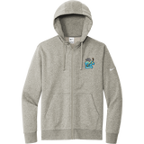 Atlantic City Seals Nike Club Fleece Sleeve Swoosh Full-Zip Hoodie
