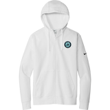 Lab Vikings Nike Club Fleece Sleeve Swoosh Full-Zip Hoodie