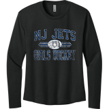 NJ Jets Girls - Women's Cotton Relaxed Long Sleeve Tee