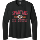 Seacoast Spartans (Ice Hockey) Women's Cotton Relaxed Long Sleeve Tee